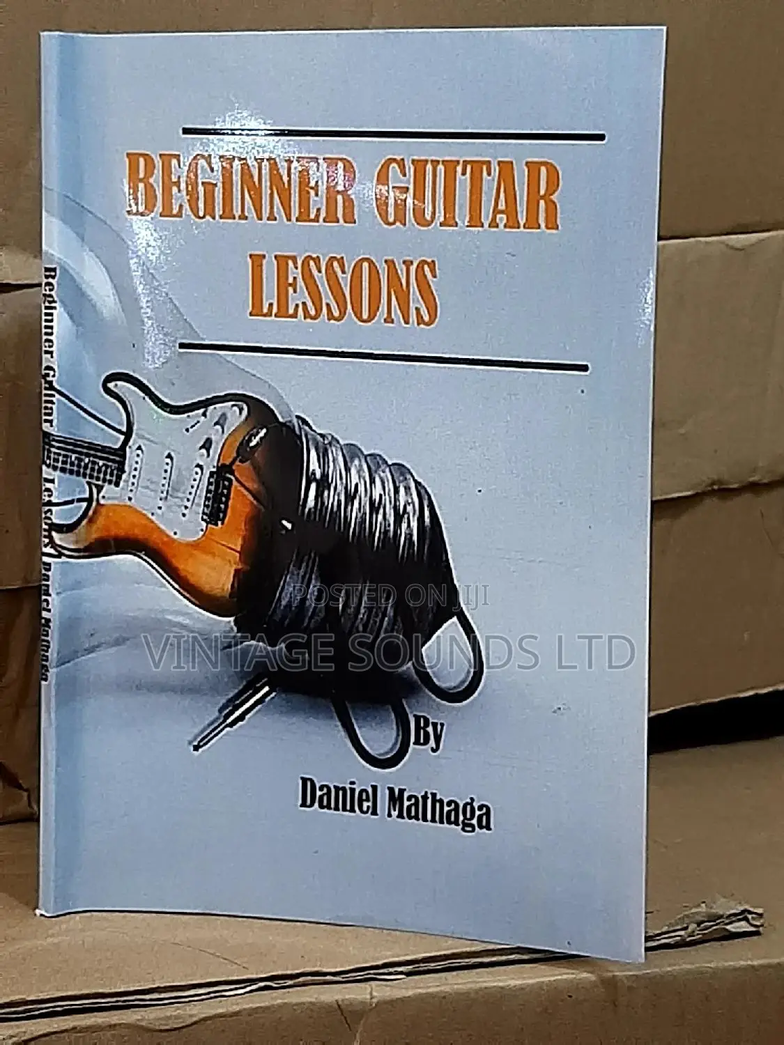 Beginner Guitar Lesson Book
