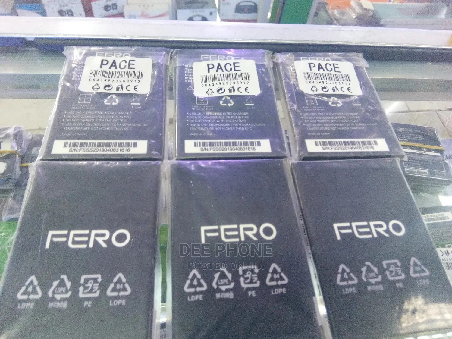 Fero Face Phone Batteries