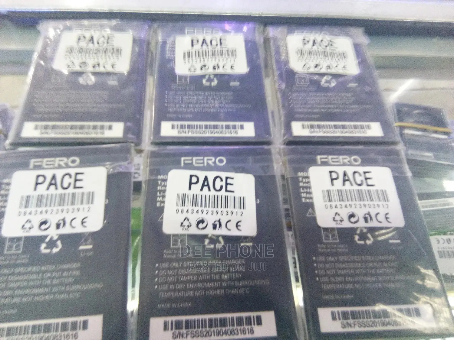 Fero Face Phone Batteries