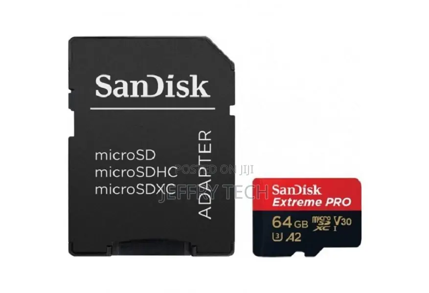 Sandisk Microsdxc Extreme Pro 64gb 90mb/S U3 V30 A2