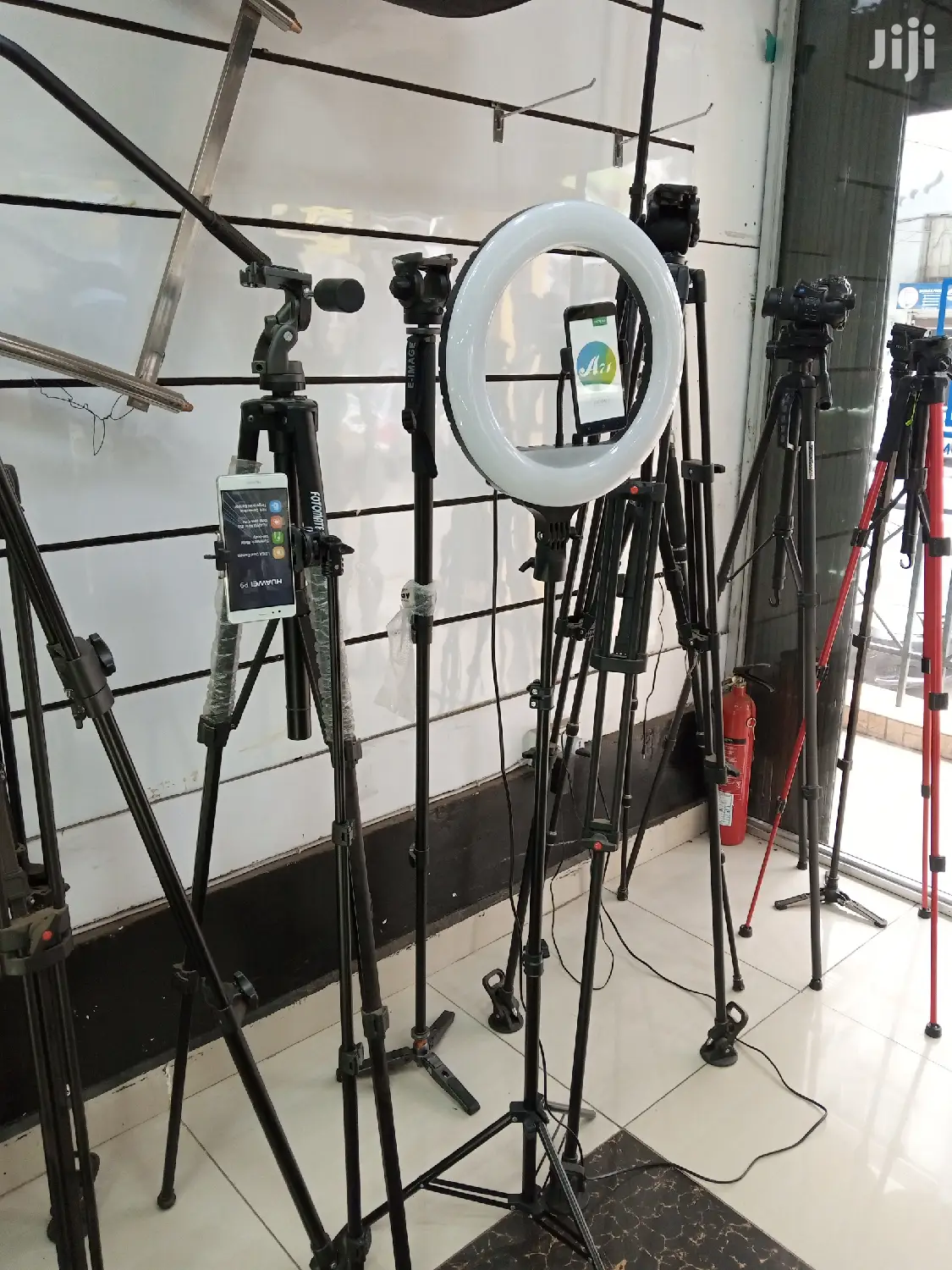 Complete Ring Light With Stand and Holder