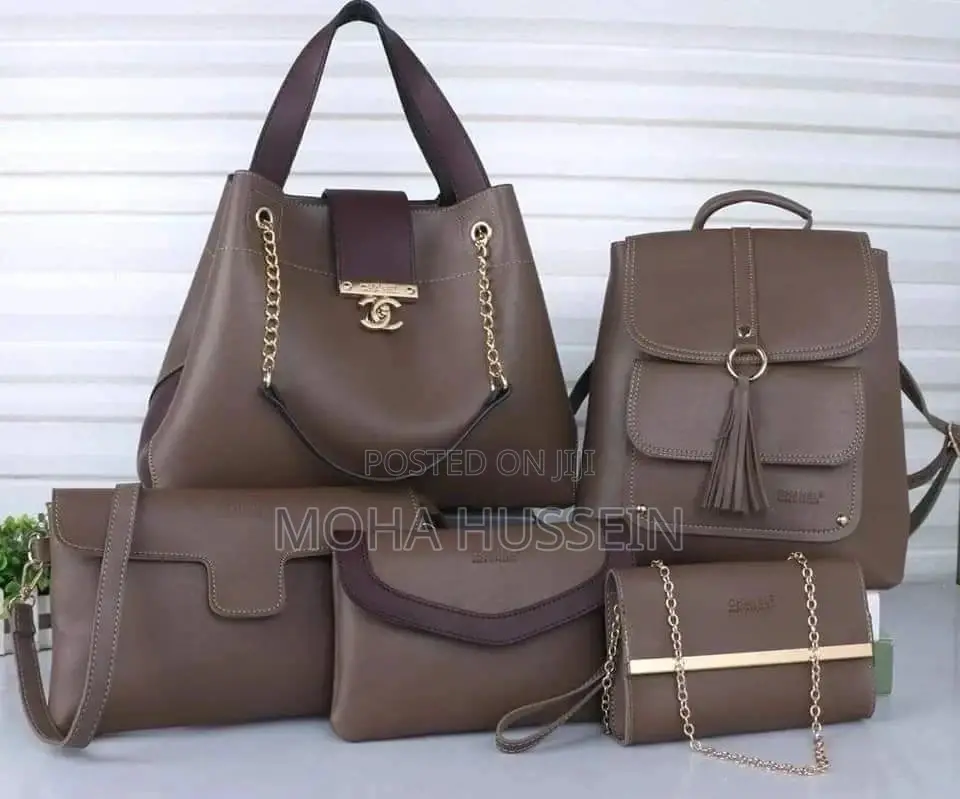 Ladies Hand Bags 5 in 1