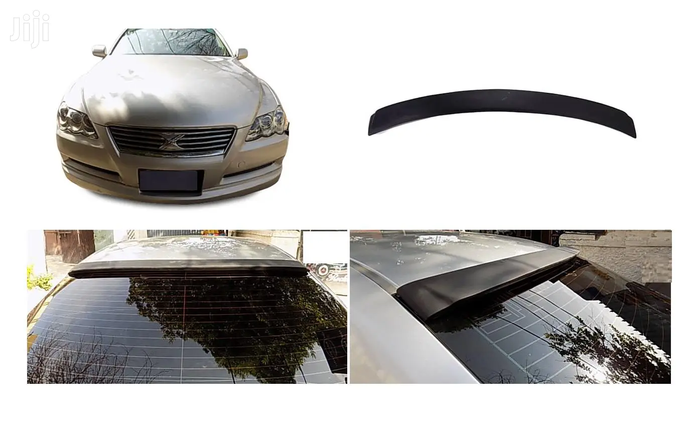 Grx120/125: Rear Windshield Roof Spoiler: For Toyota Mark X,