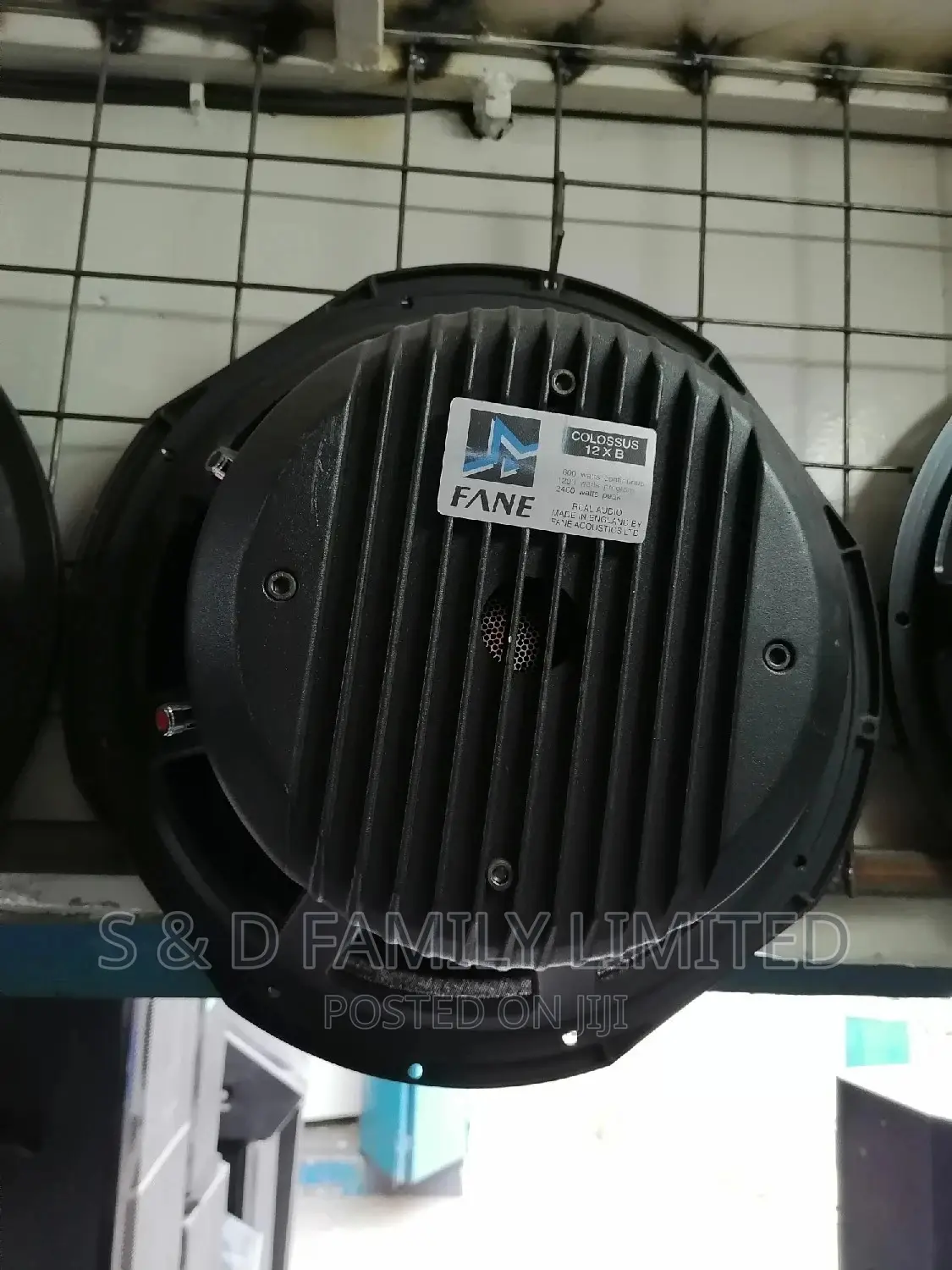 FANE 12 Inch 2400 Watts Naked Speaker