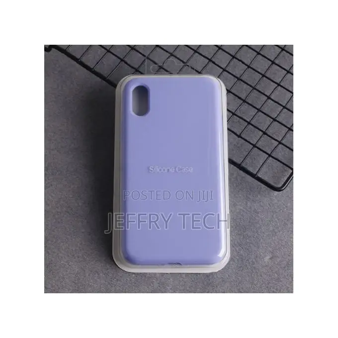Silicon Back Cover for Apple iPhone X - Baby Blue