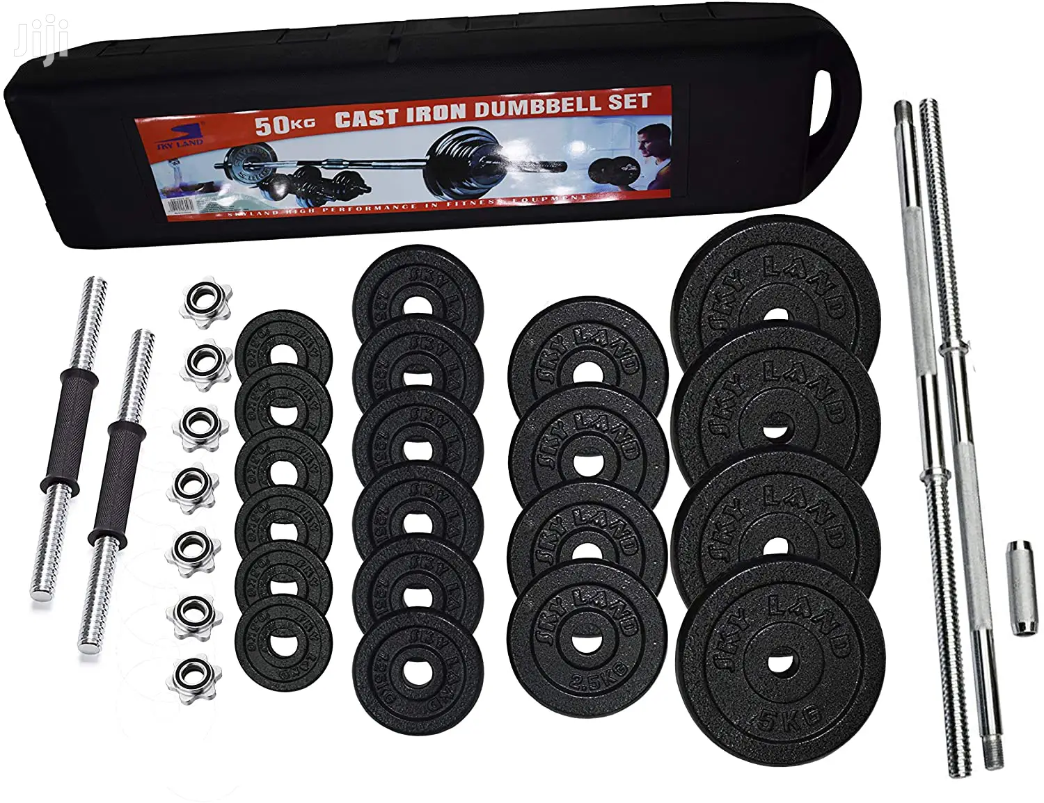 50kg Dumbbells/Barbell Set