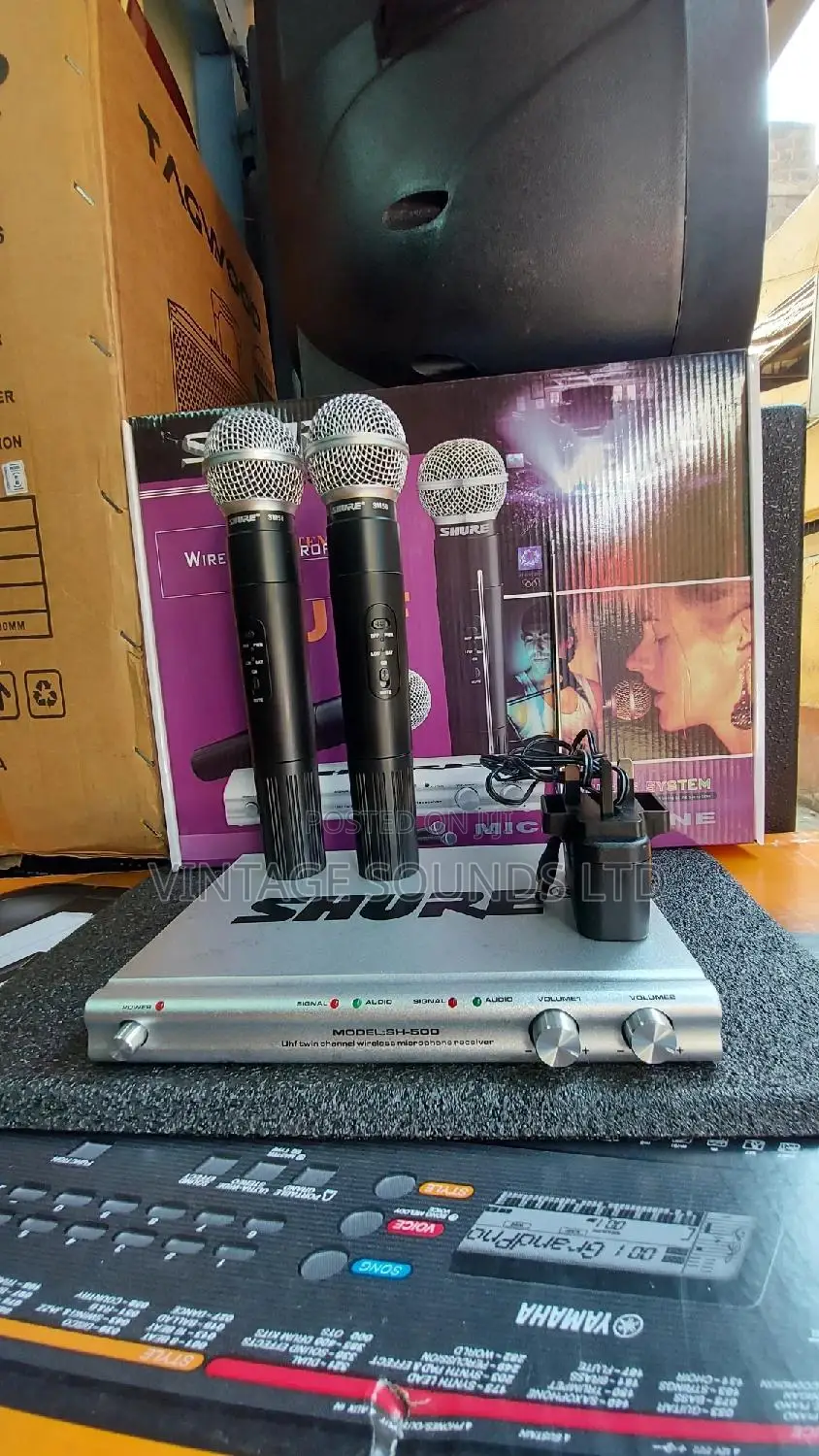 Shure Sh 500 Wireless Microphones