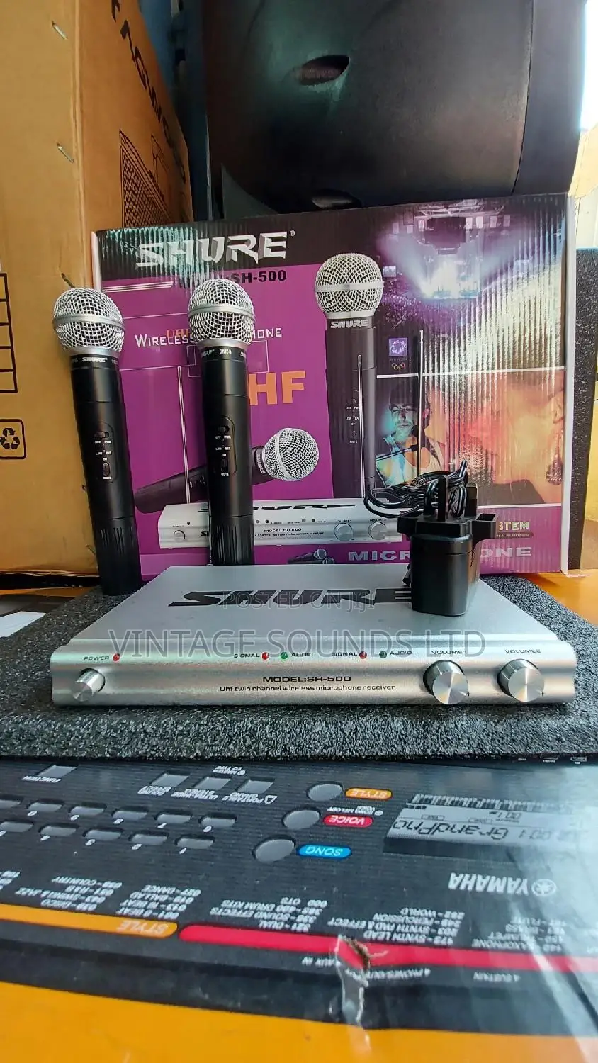 Shure Sh 500 Wireless Microphones