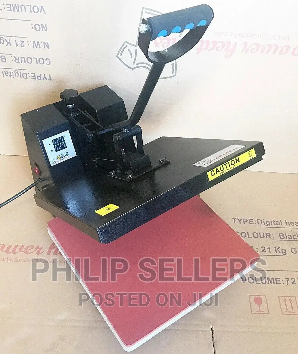Digital Clamp Shell T-shirt Sublimation Heat Press Transfer