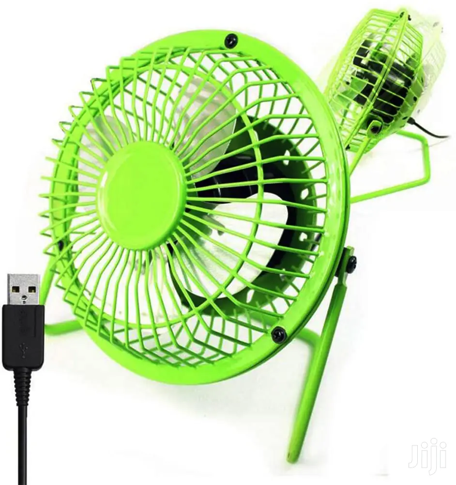 Green/Pink -6 Inches Usb Fan