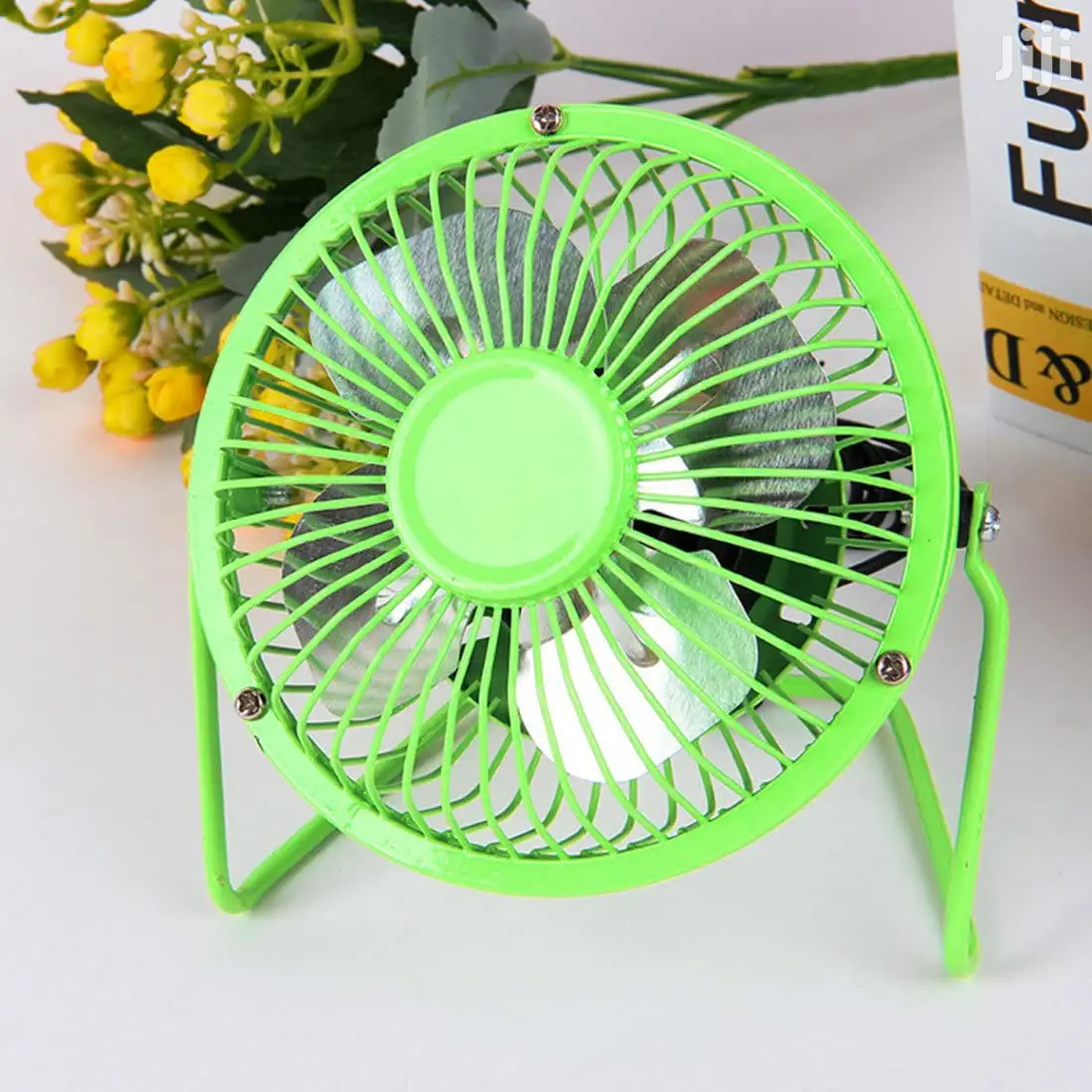 Green/Pink -6 Inches Usb Fan