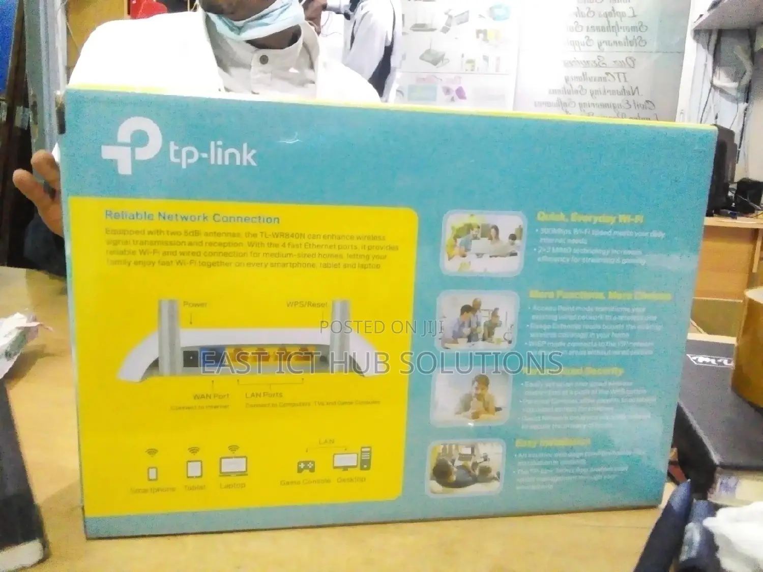 Modern 4in1 Wifi NETWORK Router 300 Mbps Tplink
