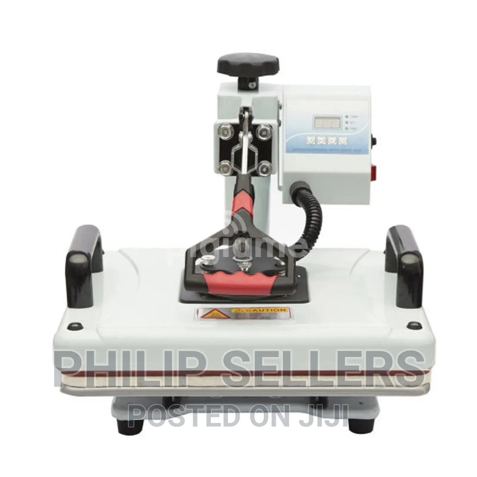 White Color Heat Press Machine 5 In 1 Combo