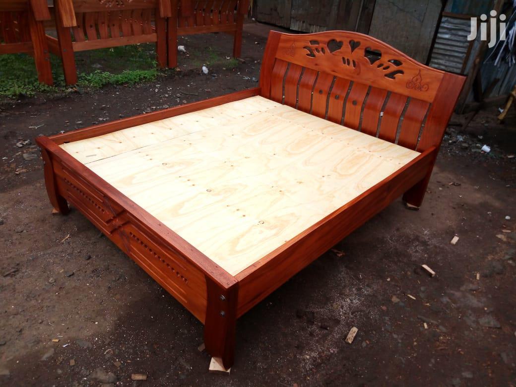 Mahogany Bed 6*6fts