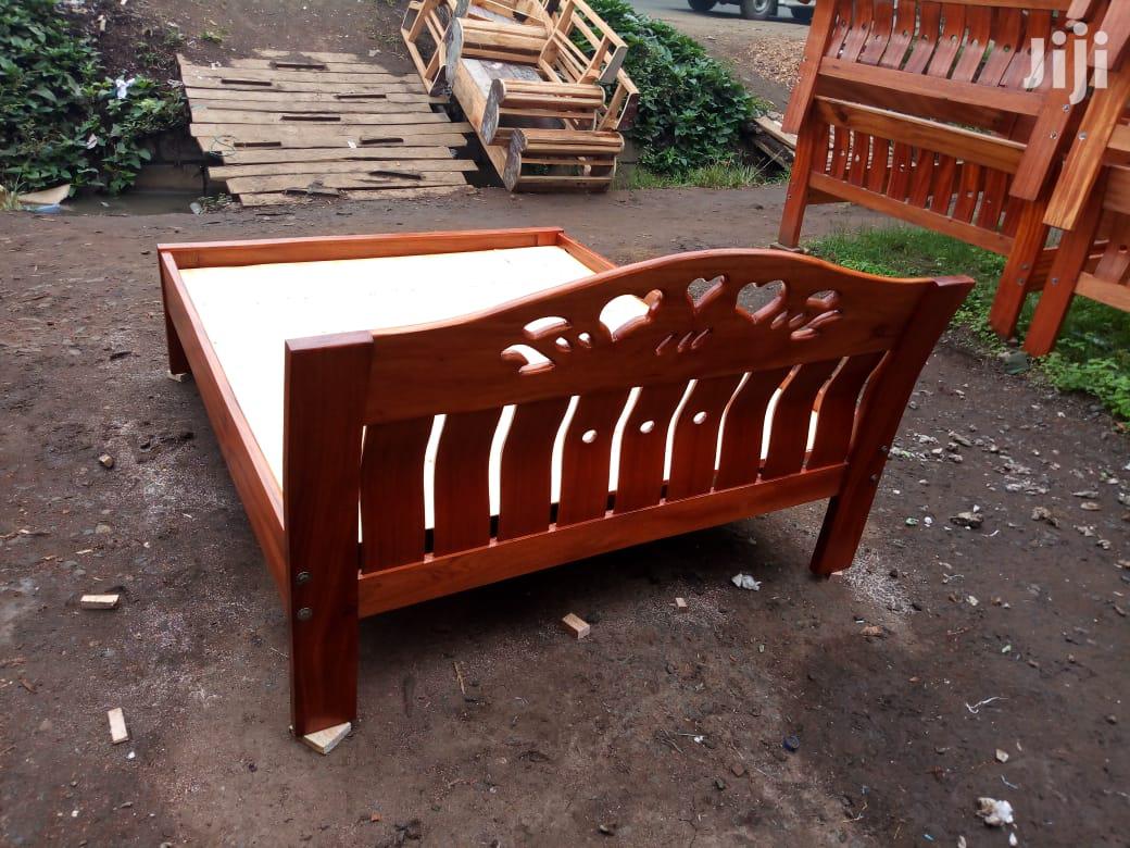 Mahogany Bed 6*6fts