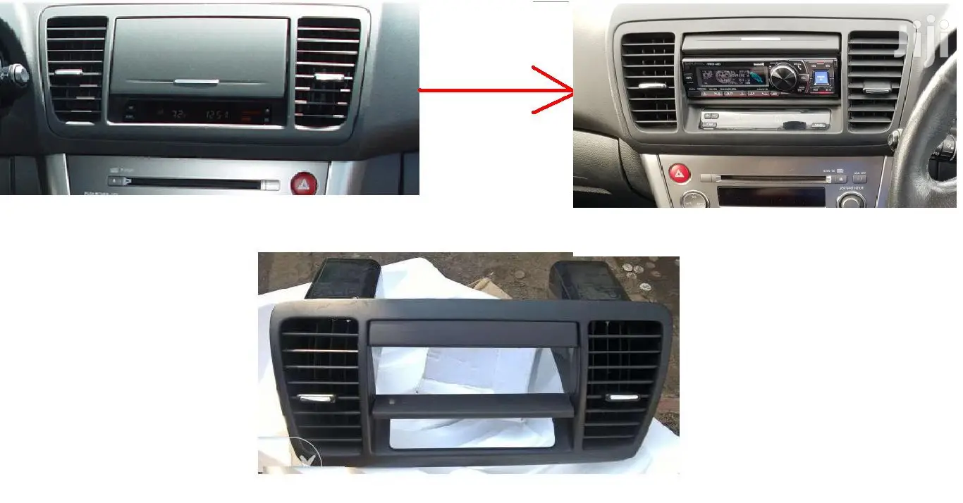 Subaru Legacy/Outback: Bp5/9: Single Din Fascia Vent Kit