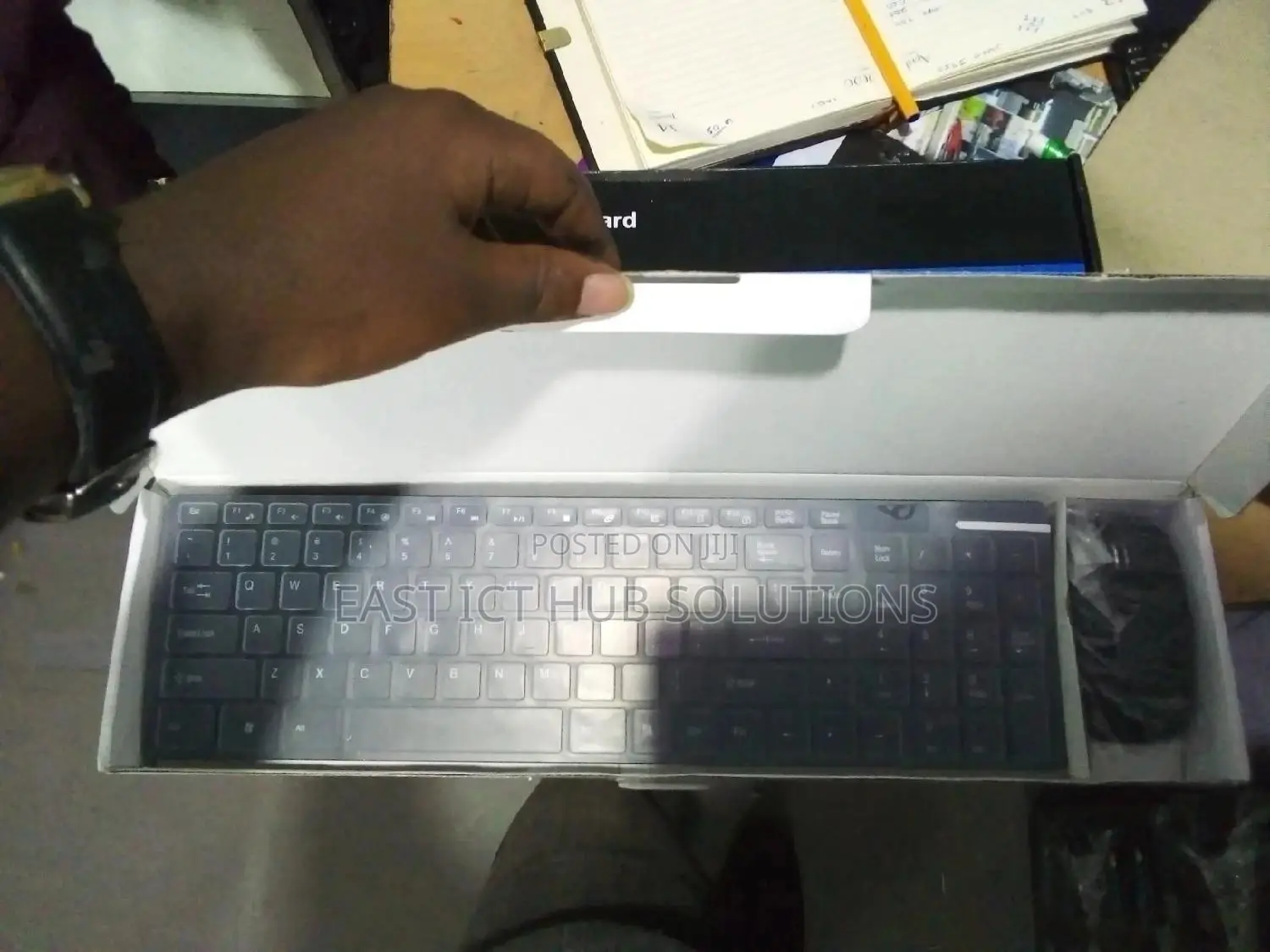 Premium Account Combo Wireless Keyboard And Mouse Black
