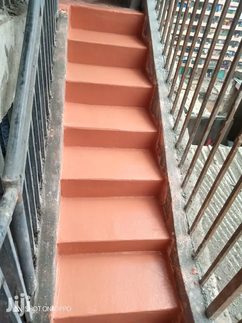 Terrazzo At Staircase