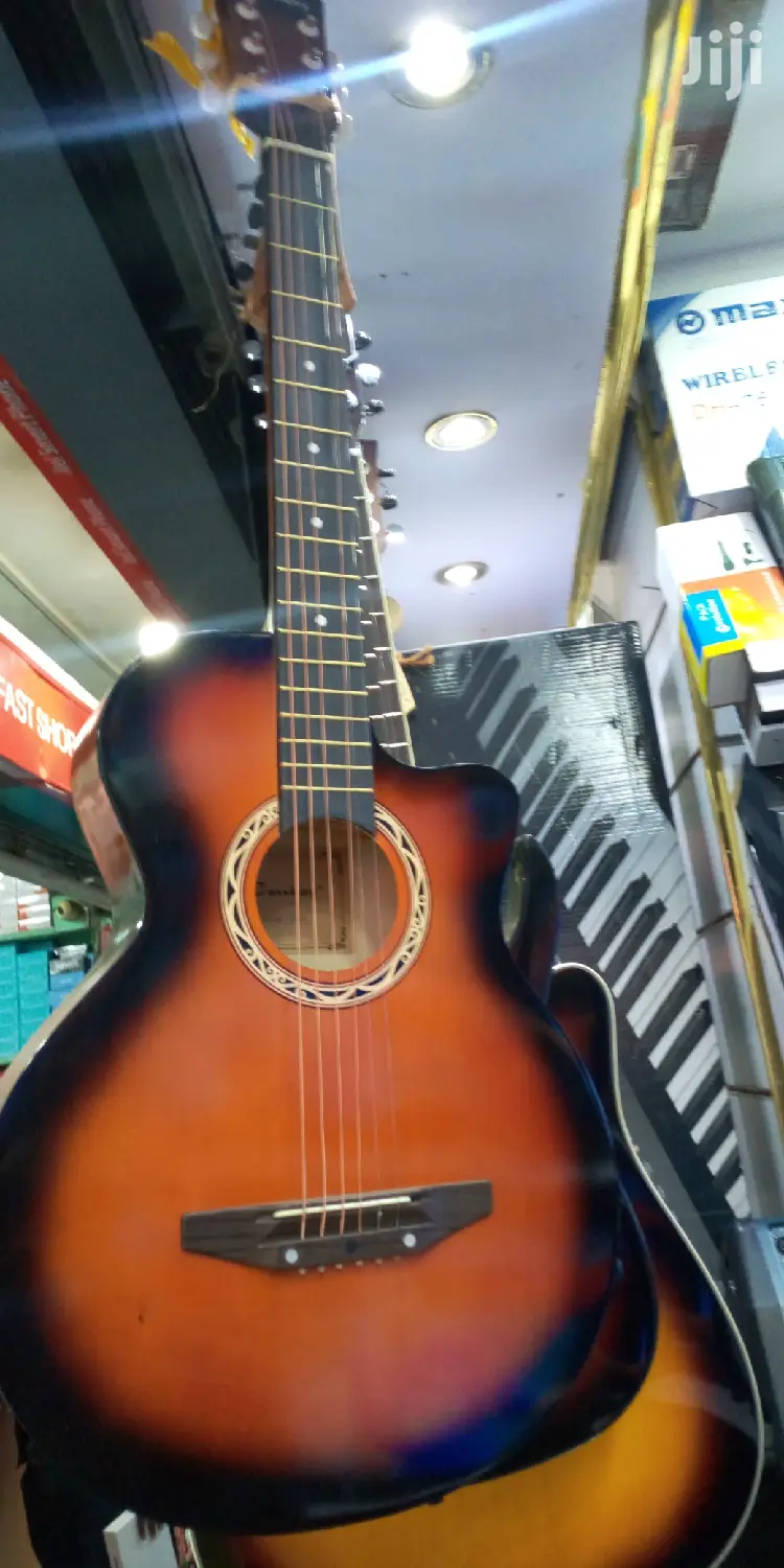 Cowboy Acoustic 6 String Box Guitar Medium Size