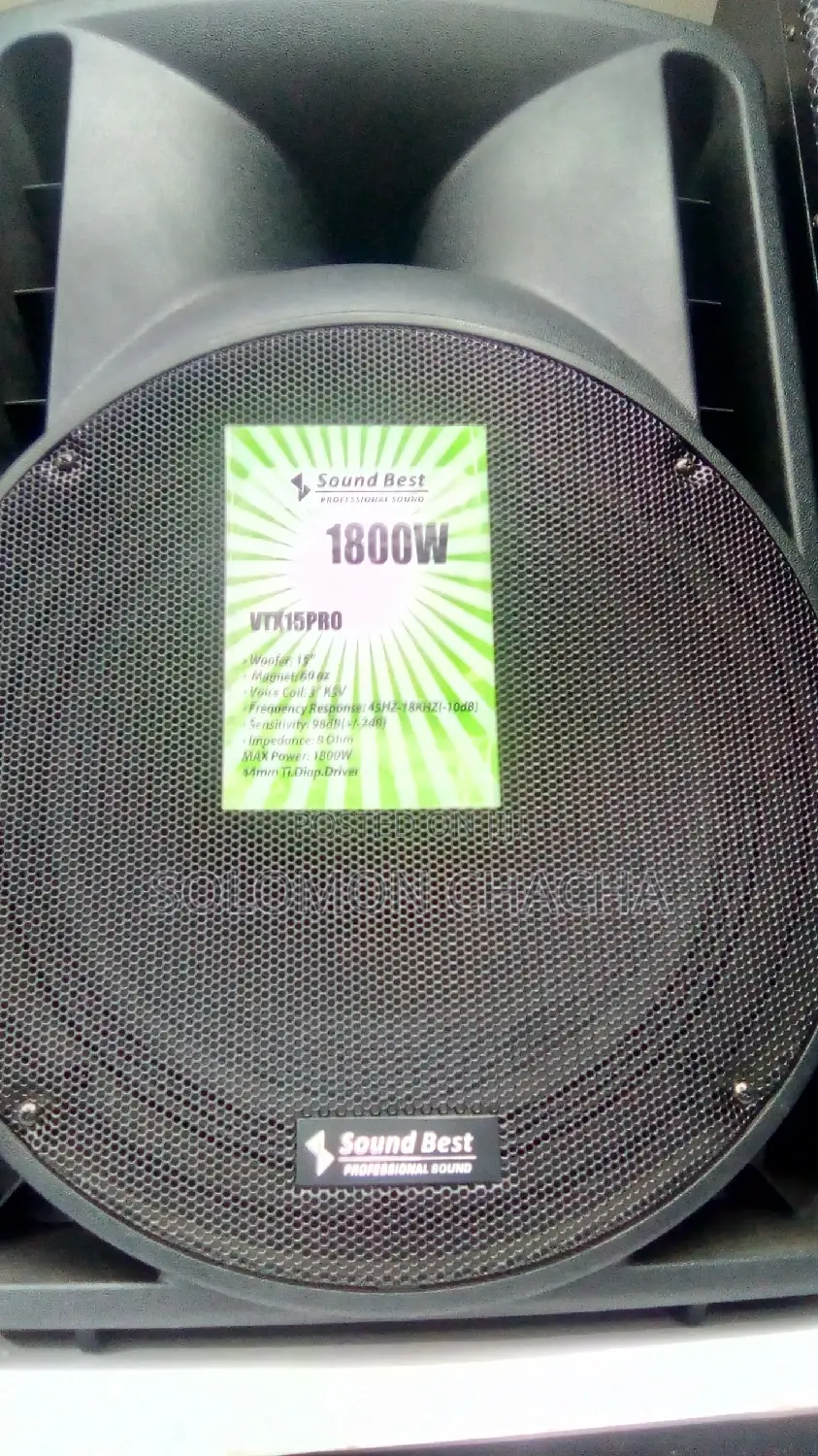 Soundbest Speaker 1800W