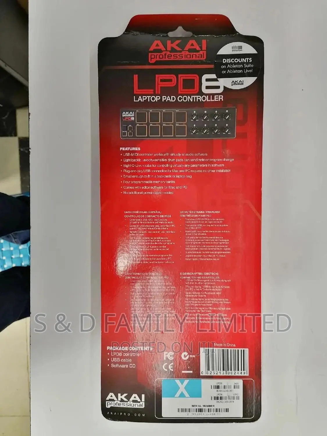 Akai Lpd8 Drumpads