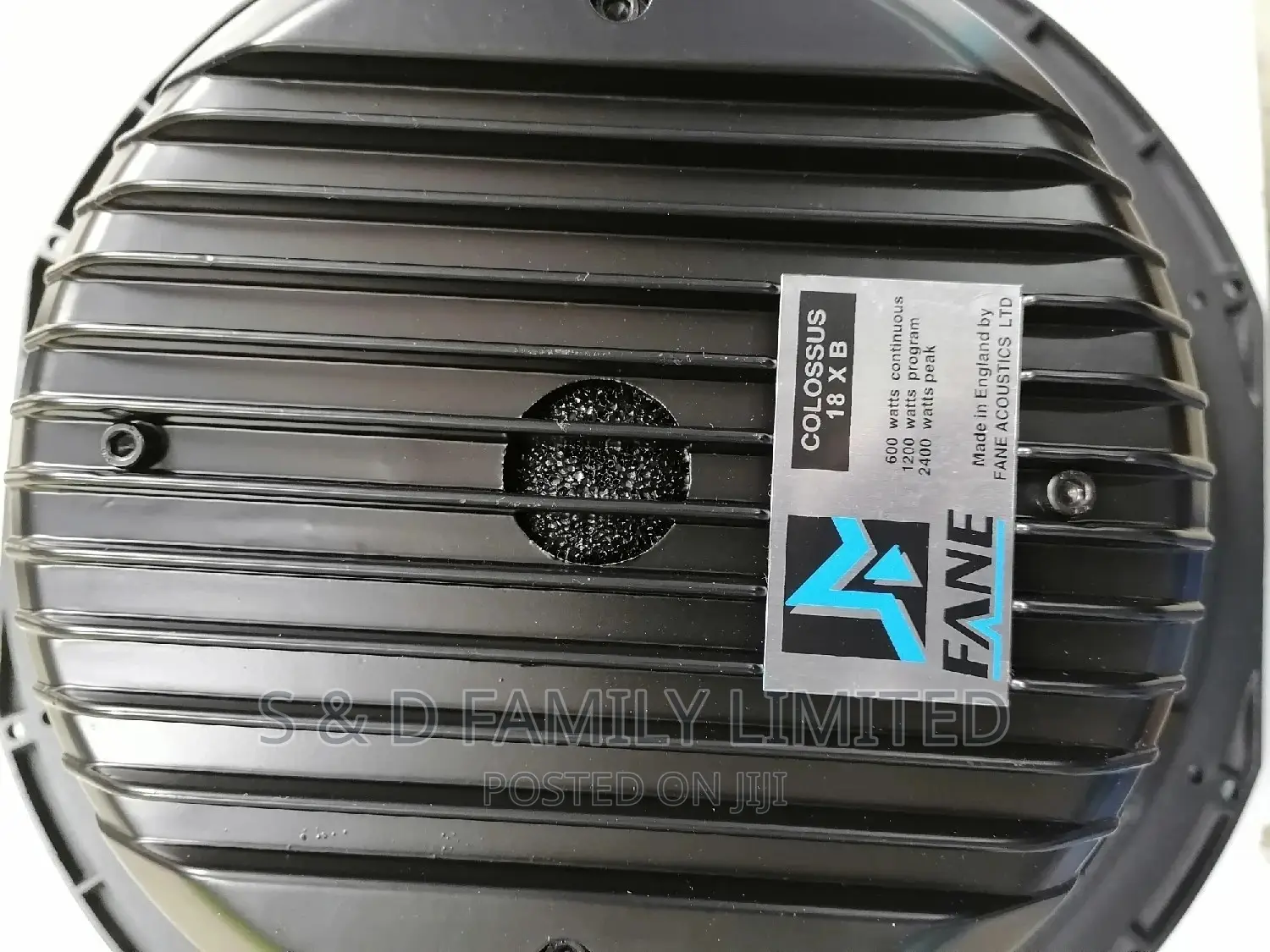 FANE 18 Inch Naked Bass Speaker
