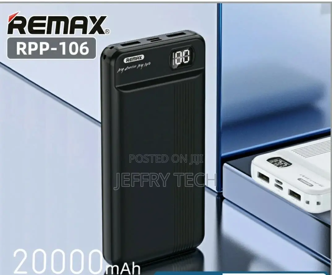 REMAX Fizi Series 2USB Power Bank 20000mah RPP-106