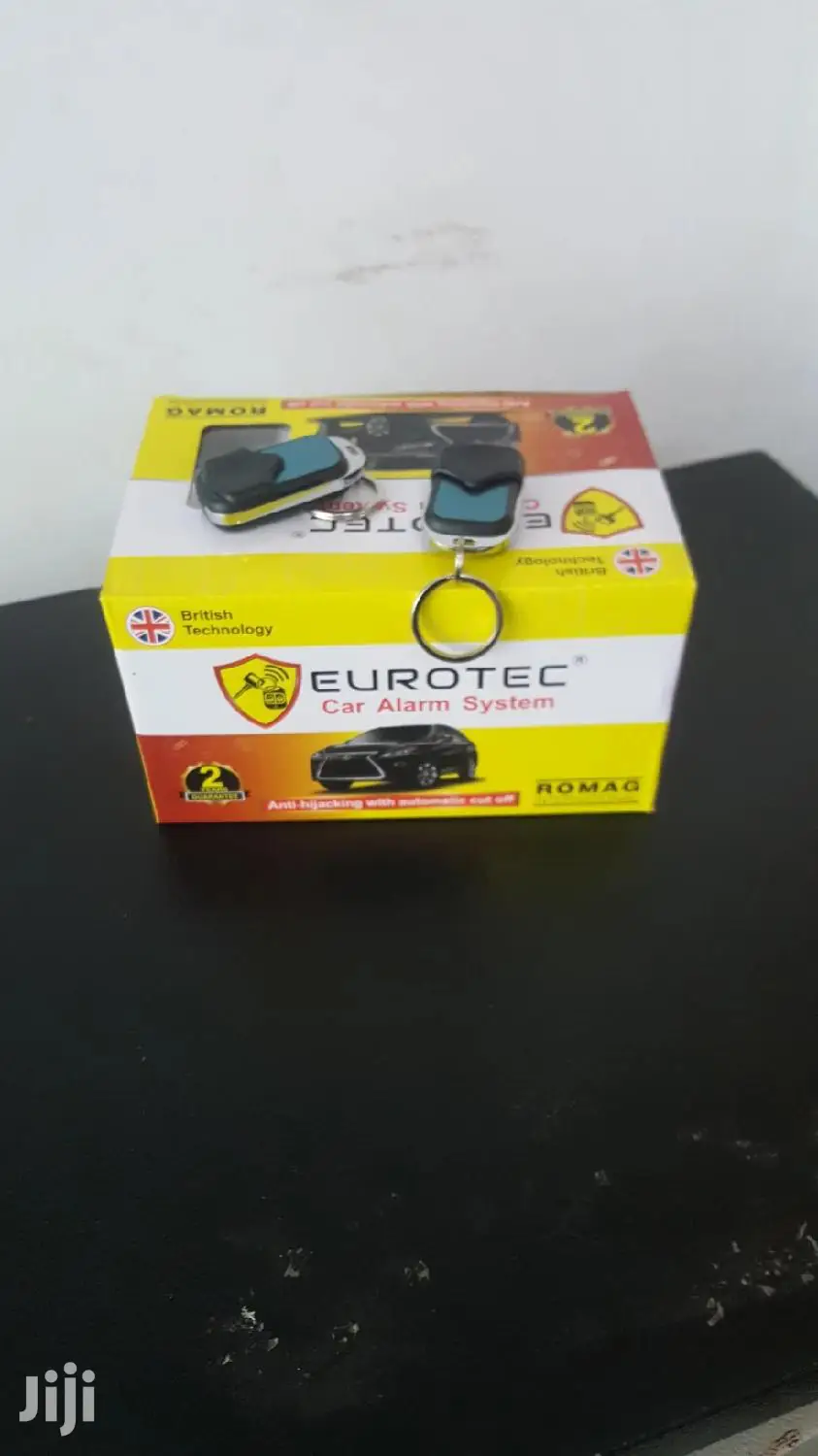 New Eurotec Car Alarm With Immobilizer, Free Installation