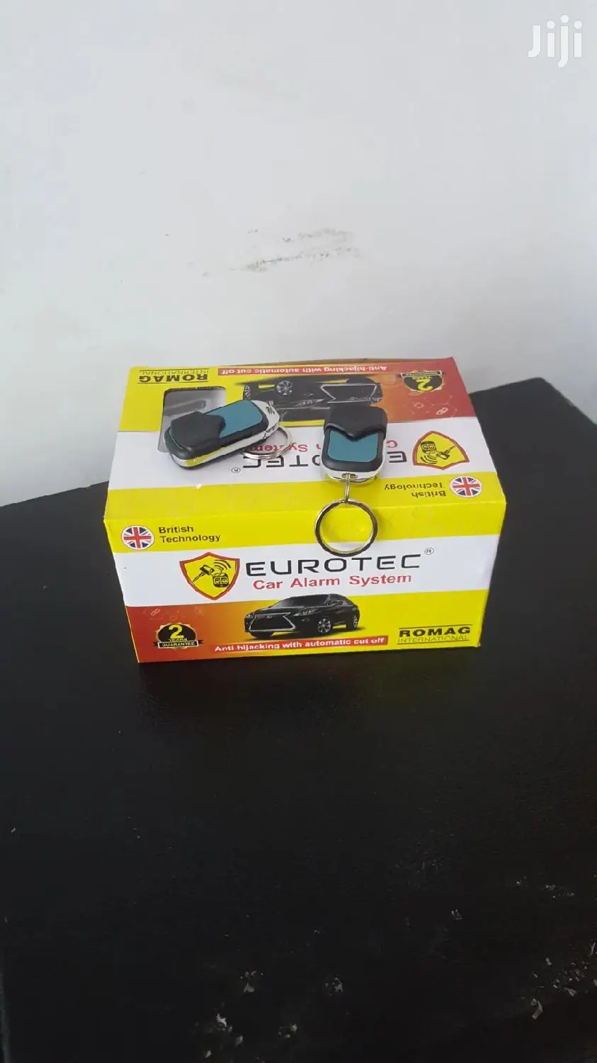New Eurotec Car Alarm System With Engine Cut Off, Free Insta