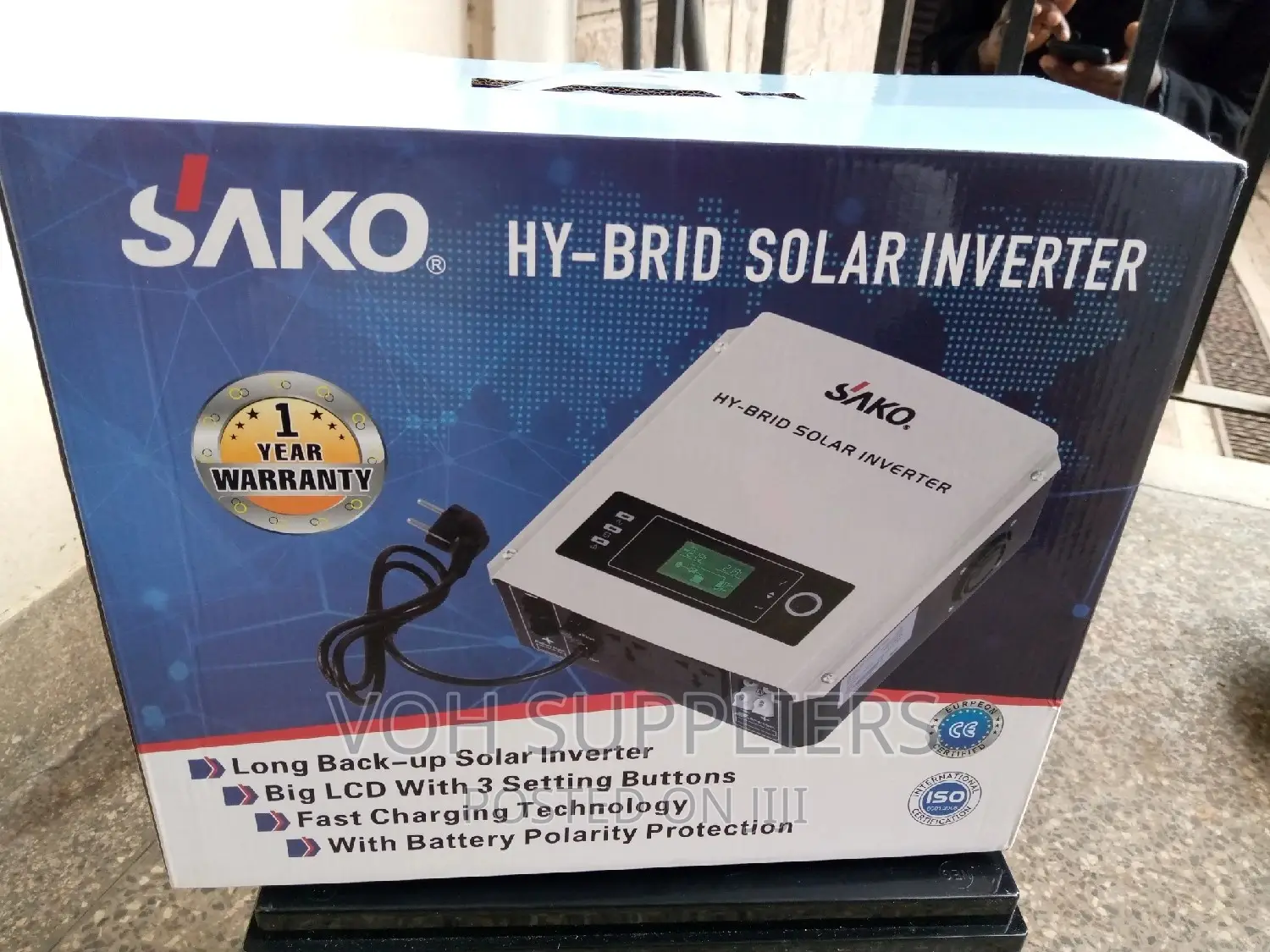 Hybrid Inverter Charger 1600w