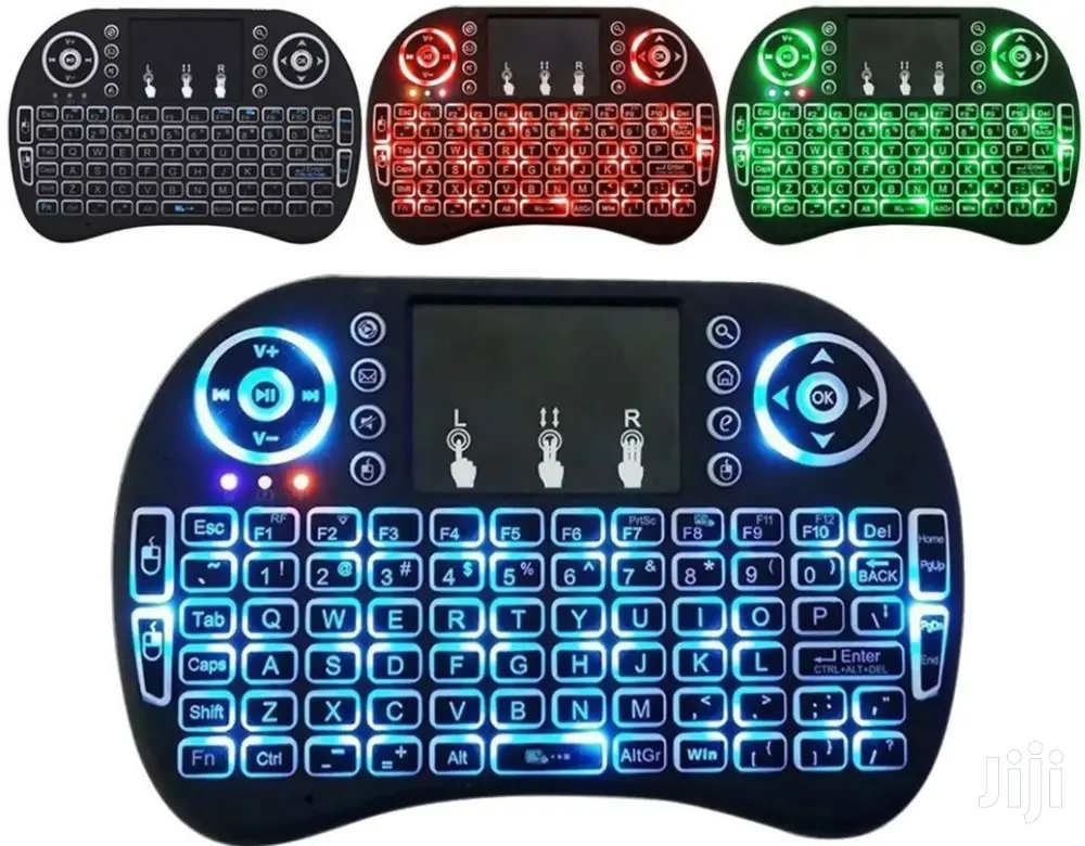 Wireless Mini Portable Keyboard With Touch Pad.