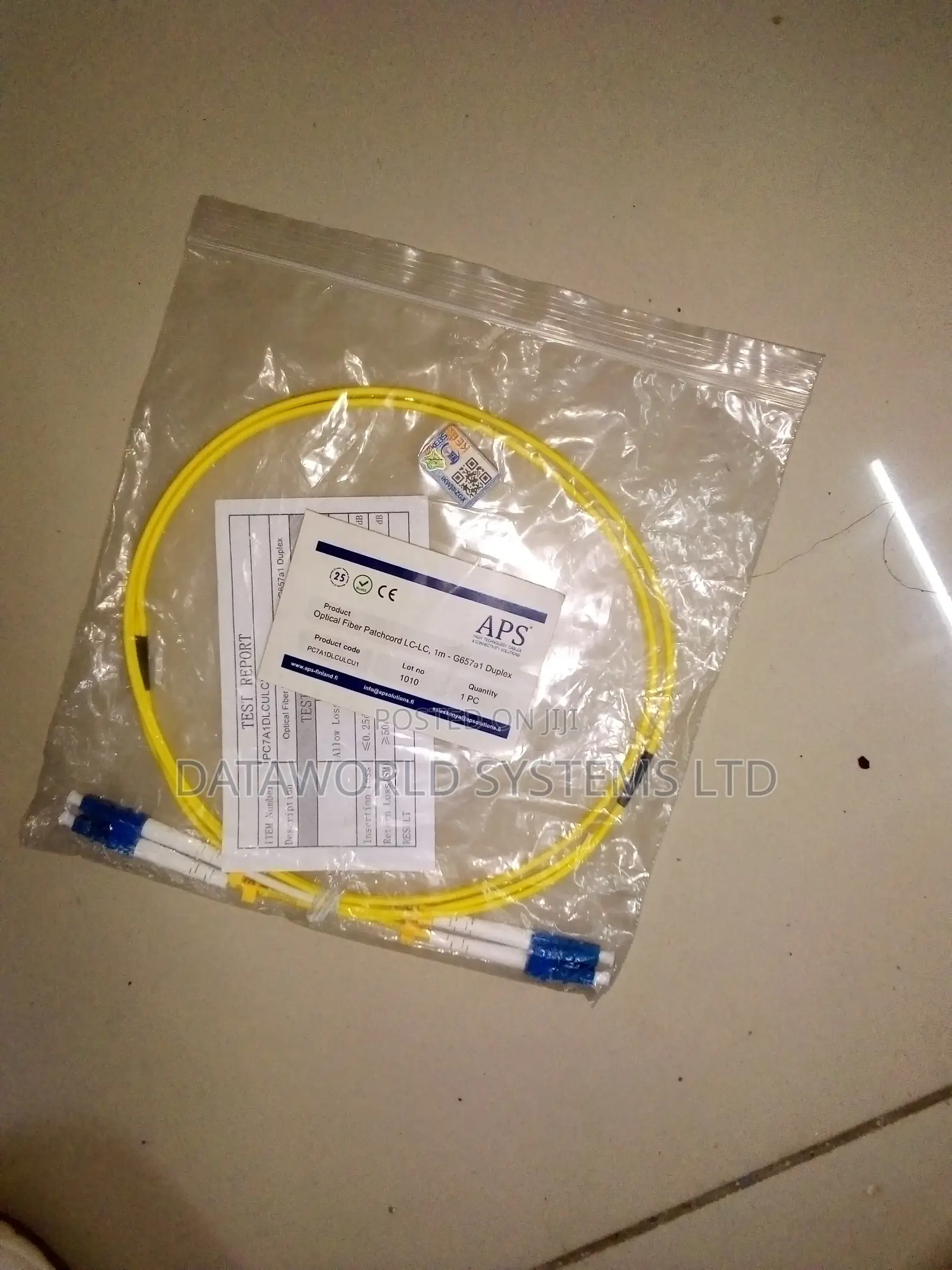 APS Optical Fiber Patchcord, SC-SC, 5m | 3M | 2M | 1M – G657
