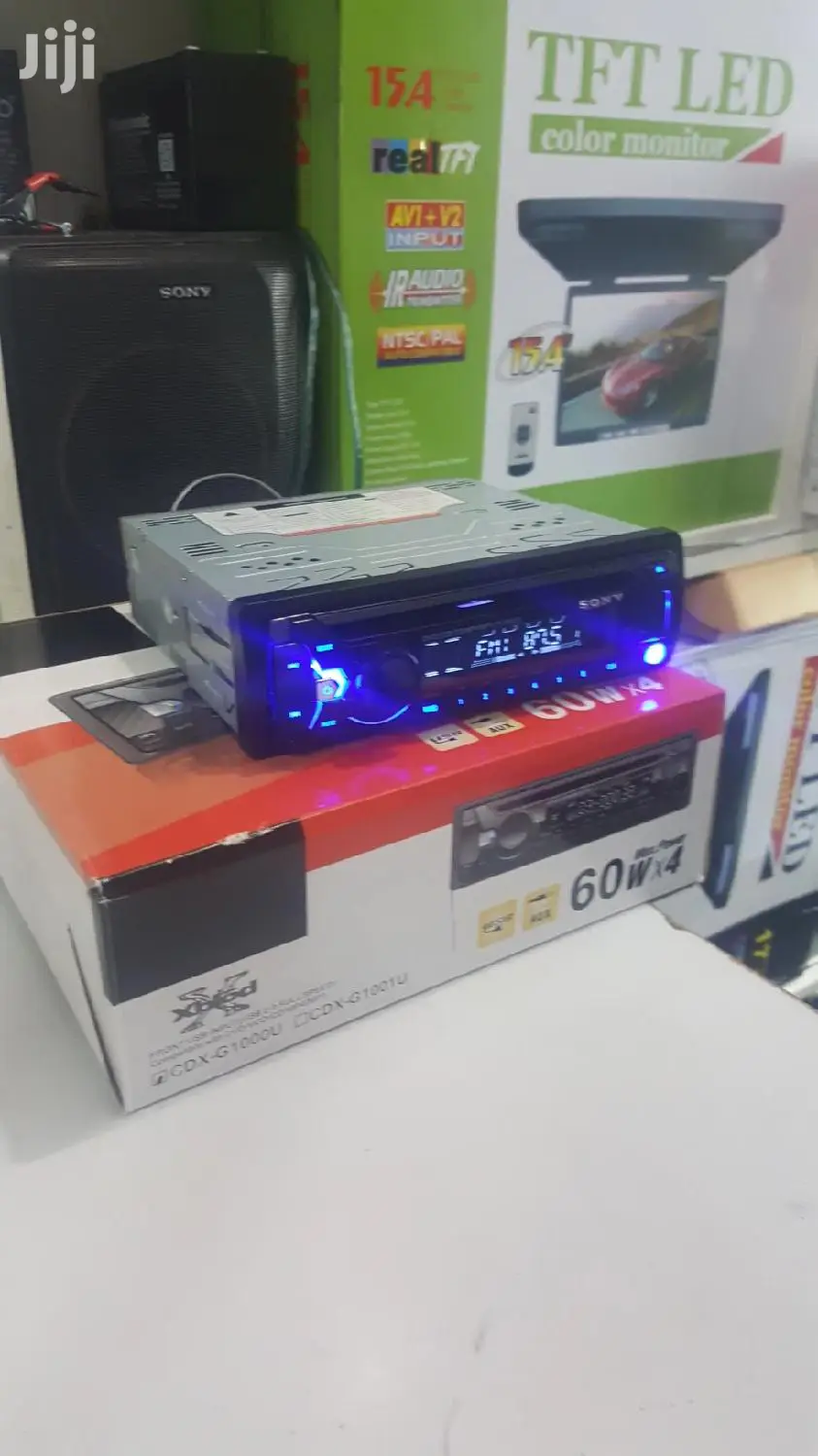 New Sony Brand Radio With Usb, Dvd, Aux..
