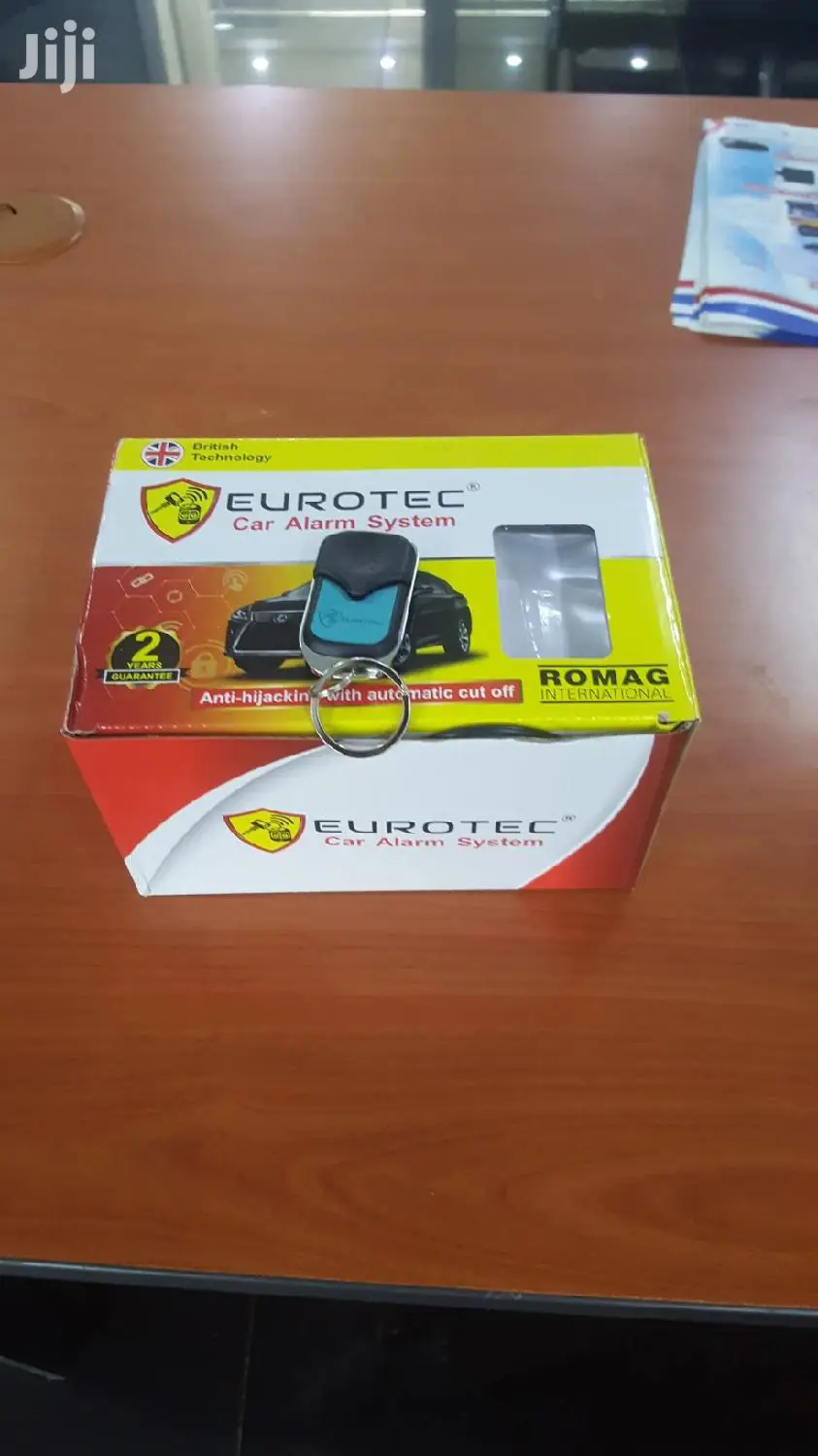 Eurotec Car Alarm With Immobilizer, Free Installation.