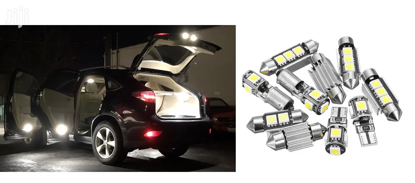 White Interior LED Upgrading Bulbs: For Toyota,Subaru,Bmw,Vw