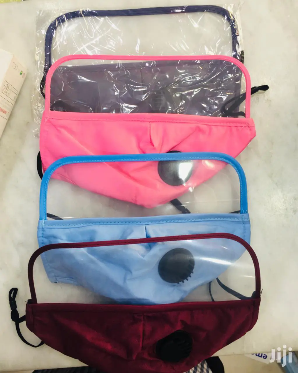 Washable Face Mask With Shield