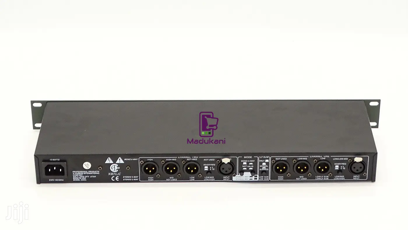DBX 234XL 2-Way 3-Way 4-Way Crossover