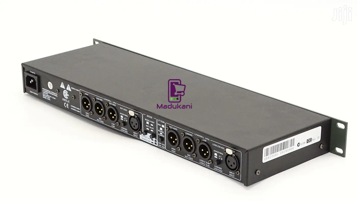DBX 234XL 2-Way 3-Way 4-Way Crossover