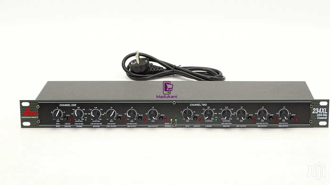DBX 234XL 2-Way 3-Way 4-Way Crossover