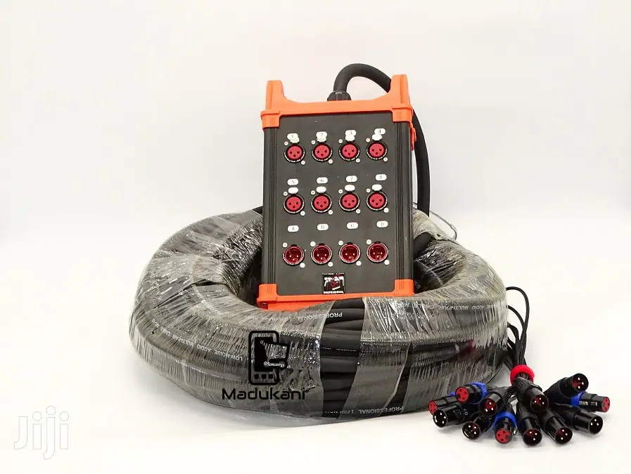 8 Channel 100-Foot 30-Meter XLR Snake Cable