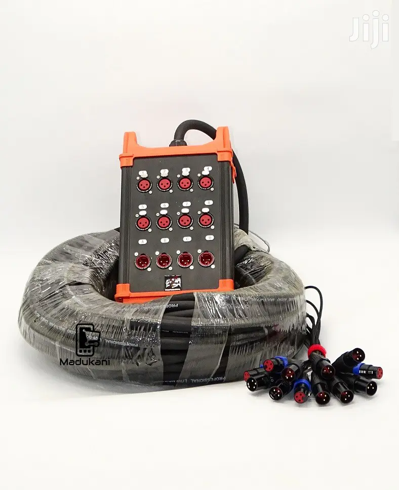 8 Channel 100-Foot 30-Meter XLR Snake Cable