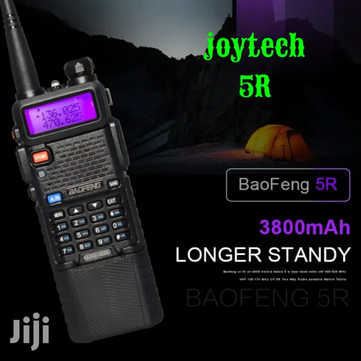 Walkie Talkie Uv 5r Plus , Latest 2020 With 3800mah Battery