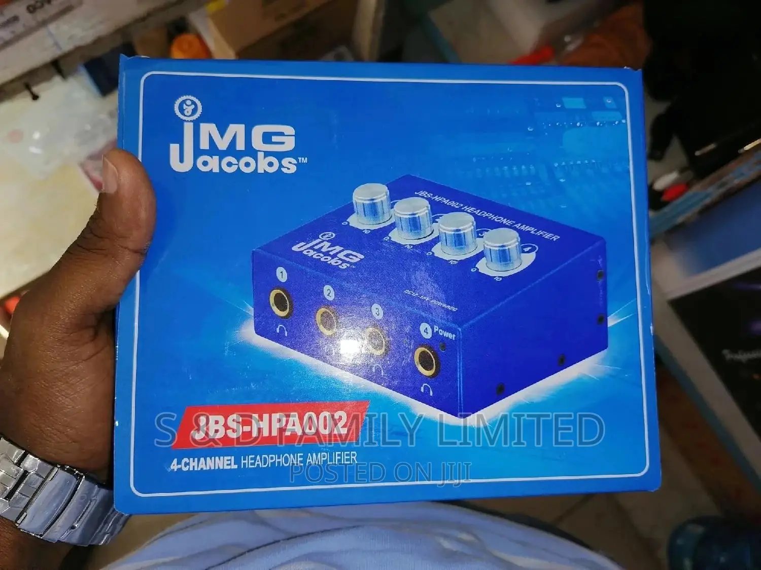 Jacobs 4 Channels Headphone Amplifier