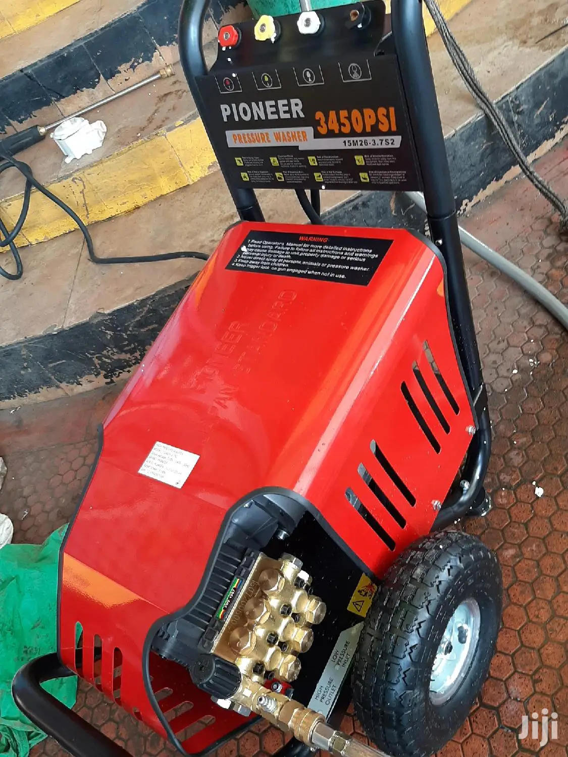 Electric Powered 3450psi Pioneer Car Wash Machine