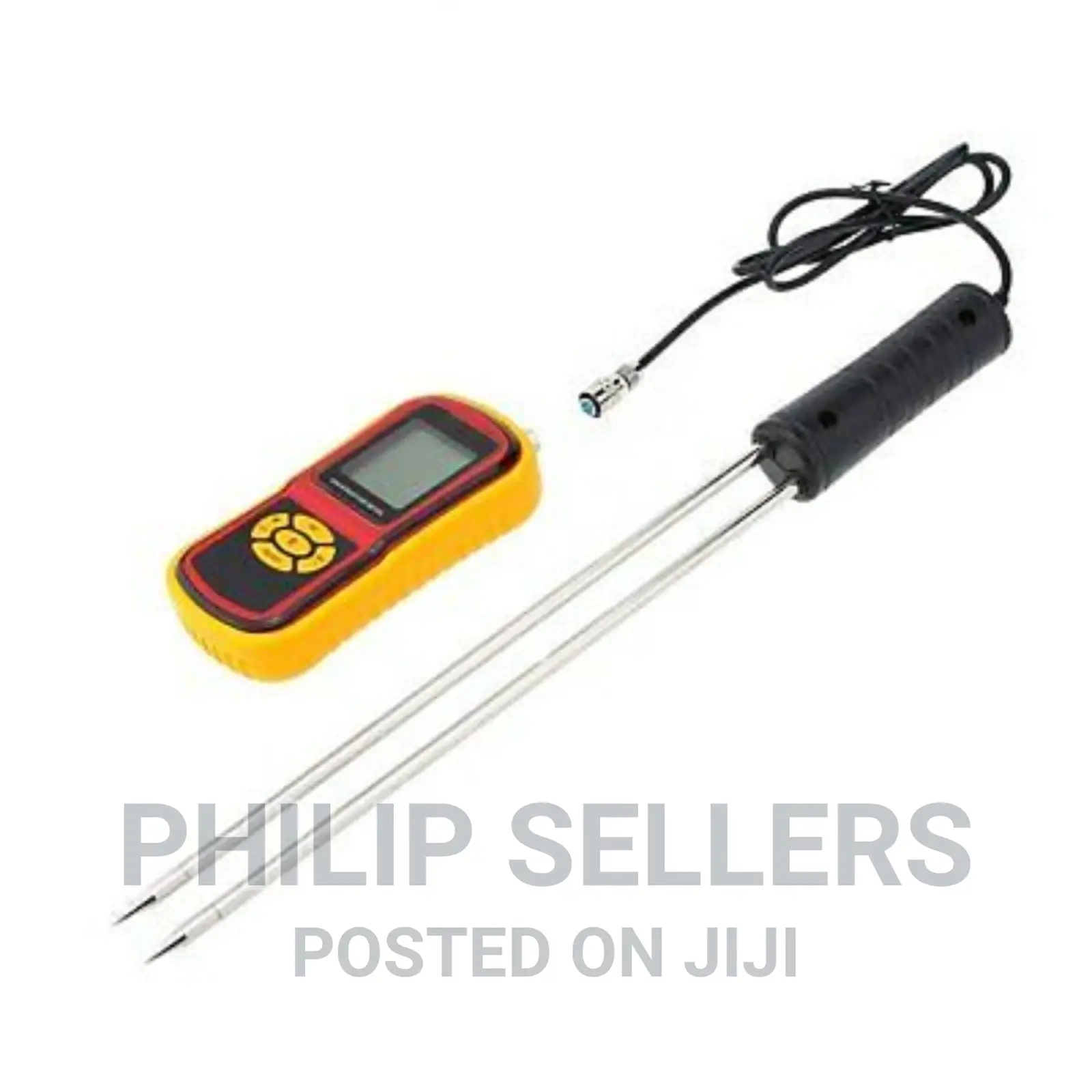 Portable Digital Grain Moisture Meter, Compact Rice Corn Whe