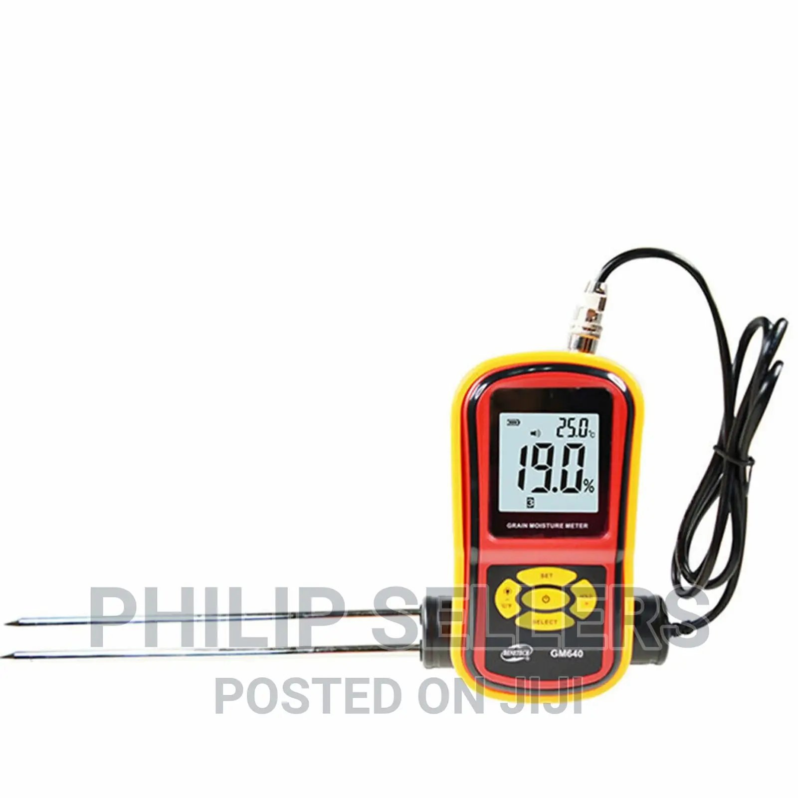 GM640 Moisture Meter For Corn Wheat Rice Bean Tempera