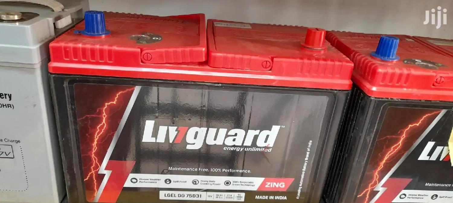 12volt Livguard Automotive Batteries 70ah