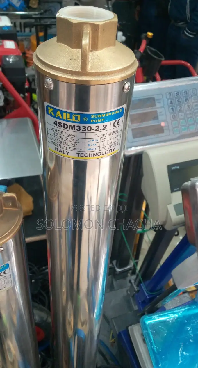 Kailo 3.0hp Submersile Water Pump 2.2kw