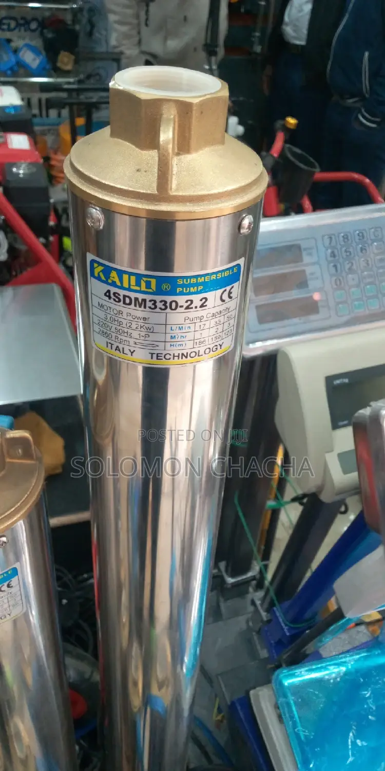 Kailo 3.0hp Submersile Water Pump 2.2kw