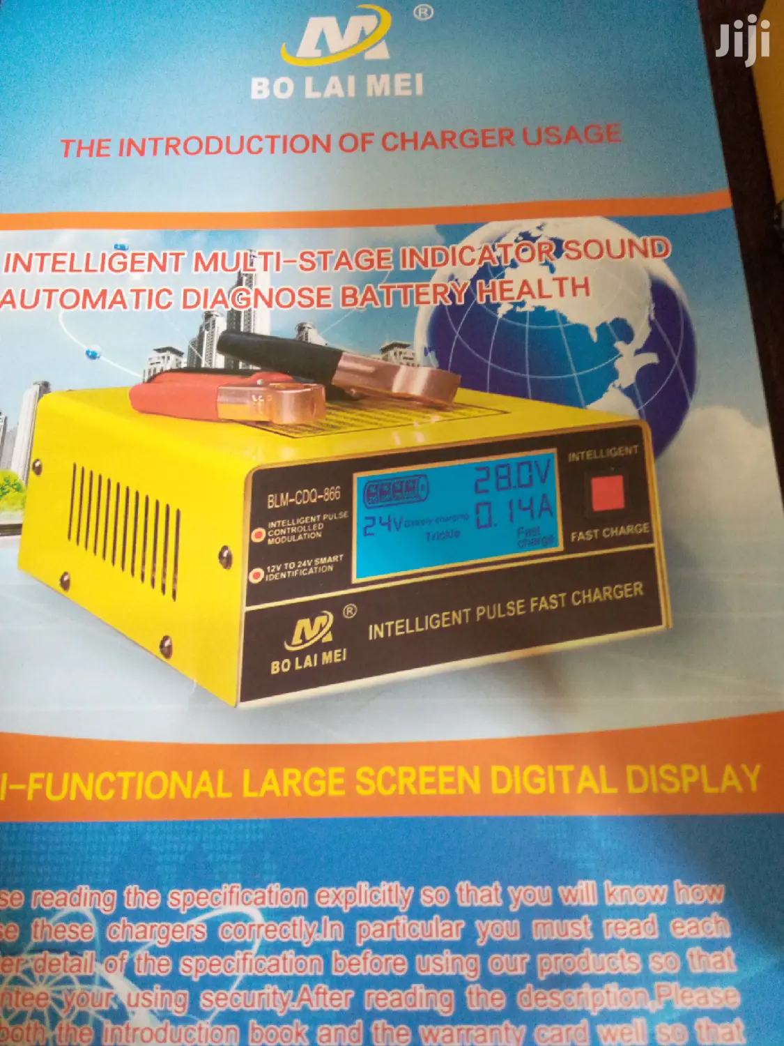 Battery Charger for All Types of Batteries